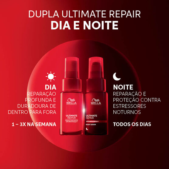 Sérum Capilar Noturno Wella Ultimate Repair